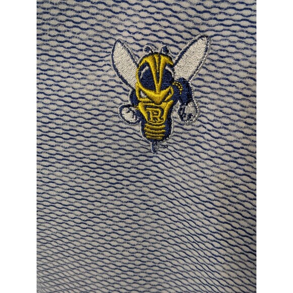 UR Rochester Columbia Golf Long Sleeve Yellow jacket Zip Up Athletic Men's Med - Picture 2 of 5